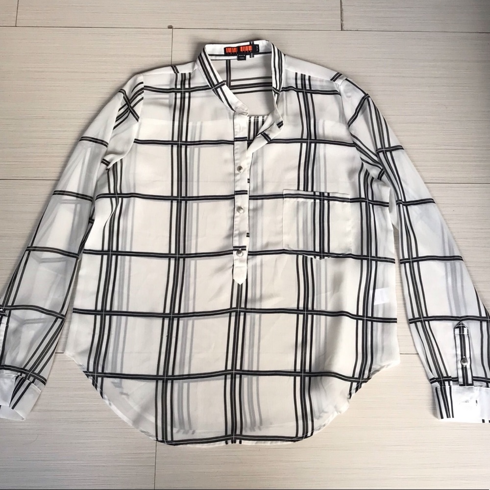 Love Tree Professional Work Button Up Blouse